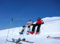 Skien in La Plagne Frankrijk